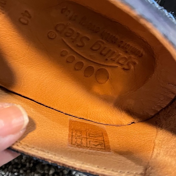 Spring Step Navy Loafers - Picture 3 of 11